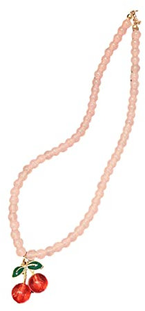 CANNXI Halsketten für Damen, Accessoires, modisch, bunt, Anhänger, Halskette, Punk, Egirl süß, cool, Perlen, Schlüsselbeinkette, ästhetischer Schmuck, Kristall