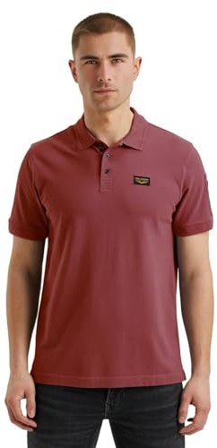 PME Legend Herren Poloshirt TRACKWAY - Regular Fit S M L XL XXL 3XL 4XL 5XL, Größe:4XL, Farbe:4021 Dry Rose