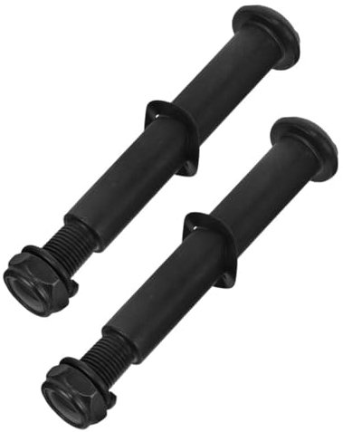 DECOMELODY 2 Stück Fitness-Crosstrainer Ersatzteile Für Ellipsentrainer Zubehör Für Crosstrainer Ellipsentrainer-zubehör Stahl Black