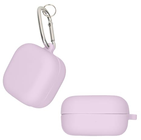 kwmobile Hülle kompatibel mit Samsung Galaxy Buds 4 / Galaxy Buds 4 Pro Hülle - Kopfhörer Case - TPU Silikon Cover - Schutzhülle in Lavendel