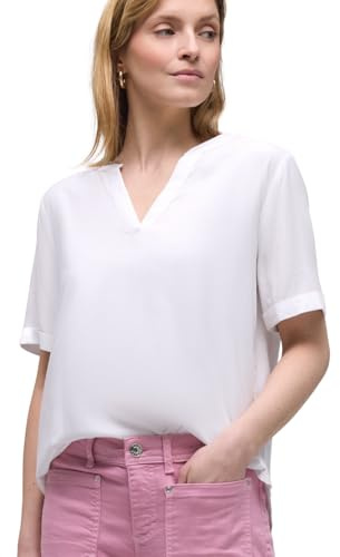 Street One Damen Kurzarm Bluse mit Turn-Up