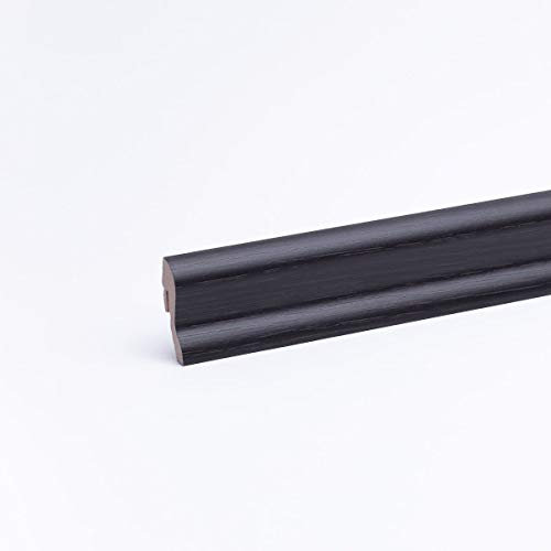Sockelleiste - Fußleiste 40 x 22 x 2.600mm Dekor Wenge