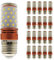 Mengjay® 20 Stück E27 Warmweiß LED Leuchtmittel, 12W ersetzt 100W, 2700K, 800LM, Nicht Dimmbar, 220-240V AC, Ohne Scintillement, Ohne Stroboskop