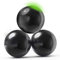 myHodo Boules Magnétiques d'Hématite Anti Stress, Billes Magnétiques Extra Larges 30mm, Aimants Puissants Particulièrement Polyvalents, Gadget de Bureau Technologique, Excellente Idée Cadeau