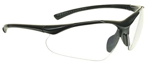 proSPORT Full Lens Reader Safety Glasses +1.00 Clear Lens Sport Wraparound Curve Not Bifocal
