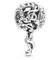 PANDORA Charm Durchbrochene Noten Silber 798779C00