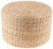Cojín de Paja Tejida para Asiento Cojín de Paja Hecho Tatami Yoga Cojines de Almohada para El Alfombrilla de Transpirable, 30x30x20cm