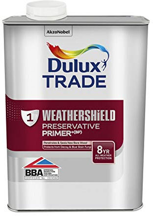 Dulux Trade 1L Weathershield Exterior Preserver Primer - 1L