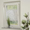 DECOLIA by Garesa Fenster Klemmfix Plissee ohne Bohren Motiv Ranke 95 x 130 cm, Grau - Lichtdurchlässiger Fenster Sichtschutz und Fenster Deko, Faltrollo