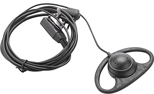 D-Clip-Ear Ptt Kopfhörer Mikrofon für 2-Wege-Radios GP88S GP300 GP68 GP2000 GP88 GP3188 CP040 CP1200 A8 A6 A10 A12