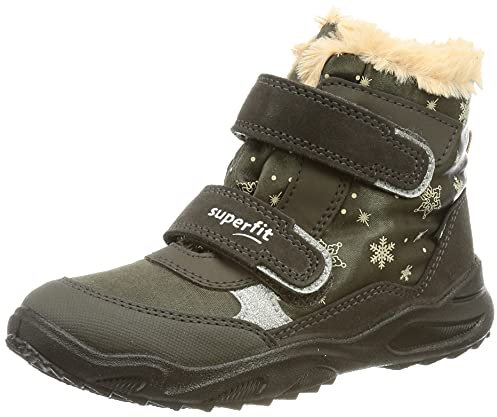 Superfit GLACIER, Stivali da neve Bambine e ragazze, Marrone 3010, 25 EU Larga