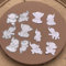 YunTrip Stanzformen für Kartenherstellung, 6 Elefanten, Metall-Stanzformen für DIY Scrapbooking, Alben, Prägung, Foto, Basteln, Papier, Karten, dekorative Bastelarbeiten