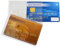 Color Pop® Etui Rigide blindé 1 Carte bancaire Anti-piratage (Anti-RFID)- Fabrication française - Protection des données bancaires - 6 x 9 cm (Transparent)