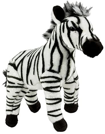 Kuscheltier Zebra 23 cm stehend Uni-Toys