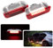 Weiße und rote LED-Vordertür-Willkommensbeleuchtung für VW Golf MK5 MK6 MK7 T/iguan P/assat B6 B7 B8 Touran S/cirocco Touareg Sharan J/etta Skoda Superb LED-Türschwellen-Sicherheitsleuchten