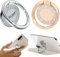 QZCQLLM Phone Ring Holder, 2 Pack Phone Ring Kickstand, 360 Degree Rotation Metal Cell Phone Finger Ring Grip for Almost All Phones/Pad