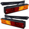 APSMOTIV -Blindesignaltraktor -Rücklichter 12 -V -Heck -Heckansiedler Blinker Leuchten Blinker Leuchte -Montage -Set für Massey Ferguson 300 Serie Traktor -Seitenanzeige