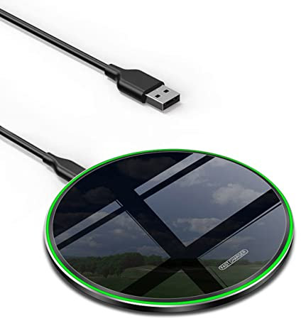 20W Wireless Charger,Wireless Charging Pad for iPhone 16/15/14/13/12/11/Pro Max/XR/Airpods,15W Fast Wireless Charger mat for Samsung Galaxy S24/S23/S22/S21/S20/Note 20/buds,Pixel 8/7,LG G8/G7