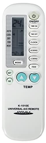 El Mando a Distancia del Aire Acondicionado General con Pantalla LCD K-1010E es Adecuado para El Aire Acondicionado