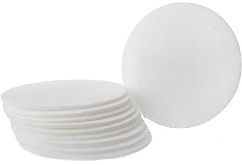 10 Pièces Olliwon Douchette Coton PP Filtre Remplaçable, Pommeau Douche Filtre Pour La Filtration Des Particules