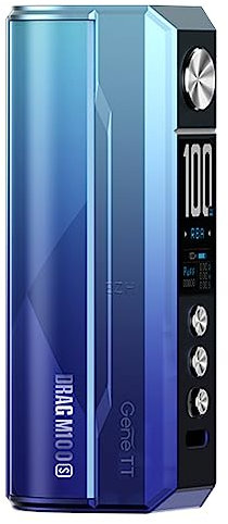 VooPoo Drag M100S 100W Box Mod Akkuträger Farbe Blau