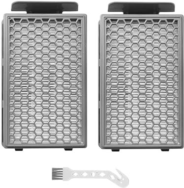 SUPENG Ensemble de filtres HEPA for aspirateur ZR78000, pièce de Rechange Compatible avec Rowenta Compact Power XXL RO4825EA RO4871EA RO4855EA RO4881EA (Color : 2 pcs Exhaust Filter)