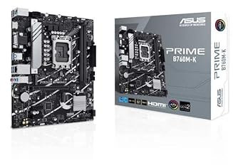 ASUS PRIME B760M-K Intel B760 LGA 1700 micro ATX Motherboard - 90MB1FI0-M1EAY0