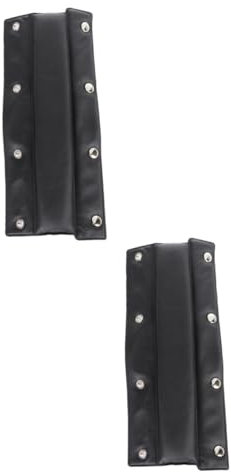 PartyKindom 2piezas Cojín De Repuesto para Auriculares Protector De Diadema Compatible Pro De Instalar Color Negro