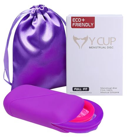 Merulas Cup - Disco Mestruale Riutilizzabile, Alternativa a Soft Tampons & OB