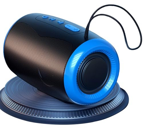 Portable Bluetooth Speaker Wireless Bluetooth 5.3 Speakers Enhanced Bass Stereo Sound Support TF Card USB Stick AUX Audio Waterproof Speakers TWS Wireless Pairing for Party Home Outdoors Travel