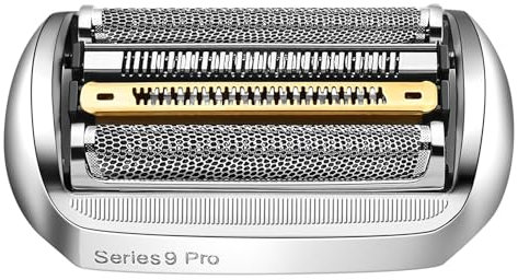 Elektrischer Scherkopf für Braun Serie 9,94M Kompatibel Mit Braun Series 9 Scherkopf,Silbrig Series 9 Elektrorasierkopf Ersatzteil geeignet,für Serie 9/9 Pro 9517s 9527s 9525s 9515s 9485cc (94M)