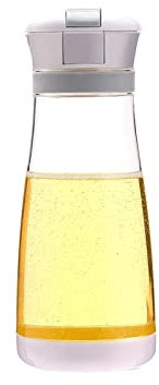 ETZRYSYB Oil Bottle 700ML Automati Open Sauce Oil Dispenser Vinegar Bottle Condiment Bottles Honey Pot Seal Leakproof Oil Bottle(Pink)