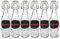 hocz 6/10 Set Bügelflaschen Bügelflasche Glasflaschen Bier | Füllmenge 330ml | Farbe Weiß | Tafel-Etiketten Kreidetafel | mit Bügelverschluss Selbstbefüllen | (6 Stück)