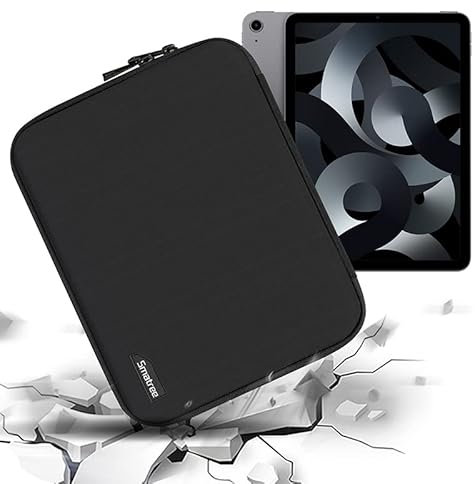 Smatree 11 pollici Custodia da trasporto Tablet, rigida custodia per iPad Pro 11 pollici/iPad Air 10,9 pollici/11 pollici Samsung Galaxy Tab S7 / Surface GO 2, nero