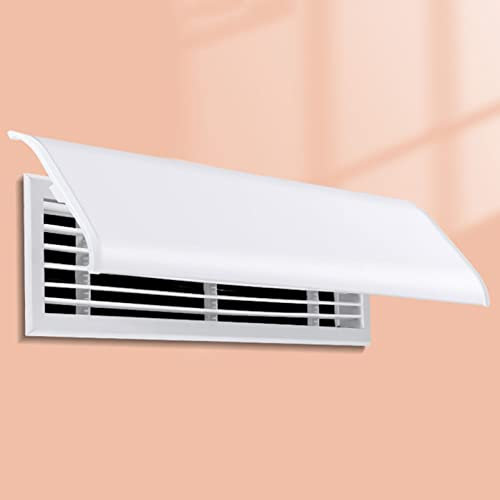 Doorhighpeak Deflector de Aire Acondicionado Central Ajustable, Ayuda a la circulación del Aire de refrigeración/calefacción a Evitar Que el Aire sople Directamente, difusor de Suministro de Aire