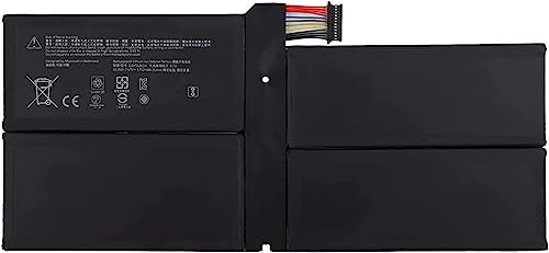 G3HTA061H DYNM03 PVR-00016 - Batteria per computer portatile compatibile con Microsoft Surface Pro 7 (Model 1866, 2019) - 12,3 Touch Screen Series(7,57 V 43,2Wh)