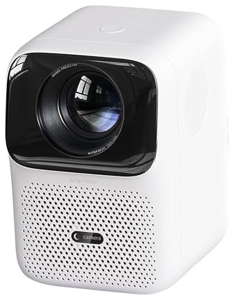 WANBO Xiaomi Projector T4 Full HD 1080p with Android system White EU