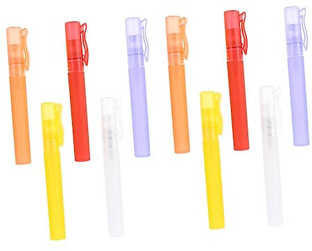 DOITOOL 10pièces Flacons De Parfum Réutilisables Forme De De Voyage Transparent Et Bouteilles De Stockage Pour Cosmétiques