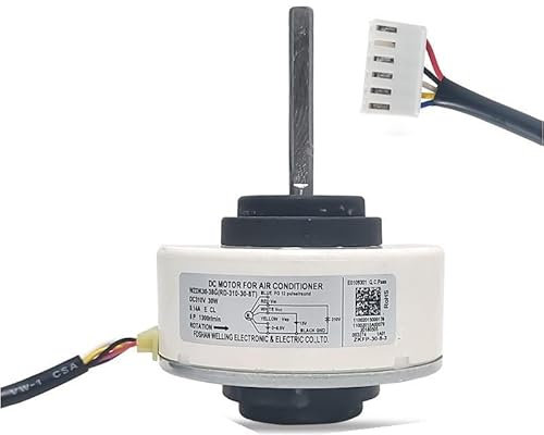 TIAJTHYD Piezas de acondicionamiento del Motor sin escobillas del Ventilador de CC de 30 W y 310 V CC for la Unidad Interior del Aire Acondicionado Inverter Midea WZDK30-38G (RD-310-30-8T)