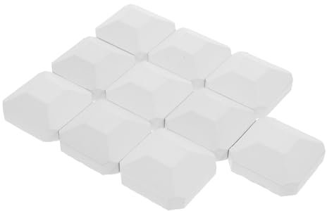 PRETYZOOM 10pièces Briquettes De Cordiérite Rechange Barbecue Gaz Extérieur Distribution De Chaleur Uniforme Faciles à Nettoyer De Remplacement Pour Barbecue à Gaz