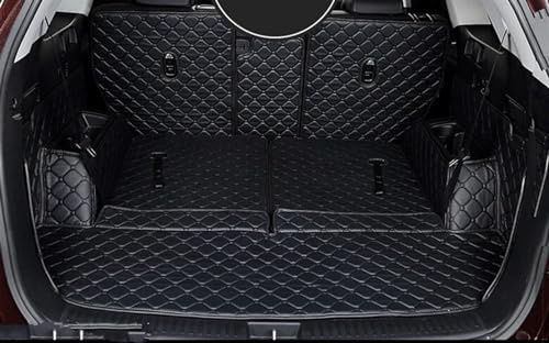 PENGNAQP Kompatibel mit KIA für Sorento 7-Sitzer Auto Reisen spezielle Kofferraummatten langlebige Laderaummatte Kofferraumteppiche vollständige Abdeckung dekorative Matte Kofferraummatte(3)