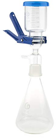 Aparato de filtración de laboratorio de 1000 ml con embudo y abrazadera