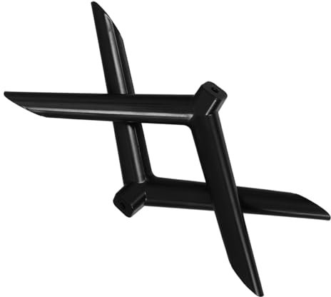 QUMIIRITY Universal Tv Stand Base Legs Pair for 32-40 Inch Televisions, Plastic Anti-vibration Pedestal Feet Replacement for Wall-mounted and Tabletop Tv Stands