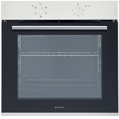 GEDTECH Four encastrable multifonctions GFO76IX - 76L - Chaleur tournante - Grill - Porte froide - Fonctions vapeur (Inox)