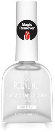 ROSALIND Nagellackentferner für UV Nagellack 11ml Magic Remover | Gelnägel Entferner, Der Das Infiltrierende Gelöl Einfach Und Schnell Entfernt