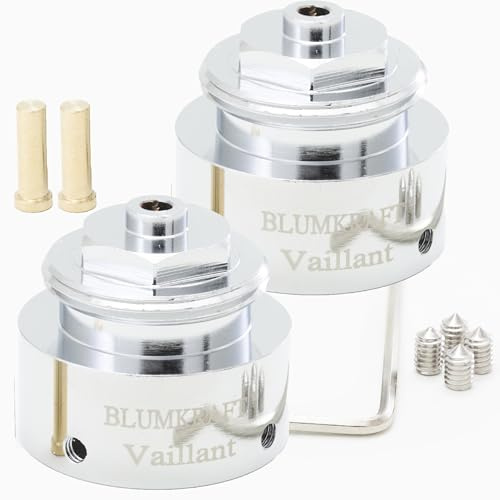 BLUMKRAFT Adapter für Heizkörper, kompatibel mit VAILLANT 30 mm auf M30 x 1,5, für Thermostatkopf M30 x 1,5 männlich