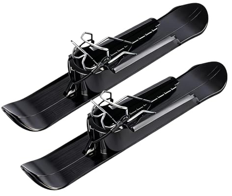 Kinderwagen Ski, 2X Balance Cycling Schnee Skii Set | Snow Ski Scooter, Rollatoren Für Balance Bikes Rollstühle Jogging Radsport Sportwege Seeufer Parks Und Outdoor Resort Bereiche
