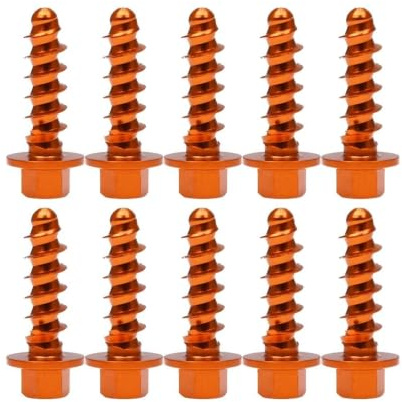 Karosserie Schrauben Für GasGas EX F 250 350 450 2021-2025 Motorrad Dirt Bike Selbstschneidende Schraube Bolzen Kit(Orange)