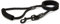 Bunty Nylon Rope Dog Lead with Clip - Extra-Strong Lead, Small, Medium & Large Dogs, Ergonomic Foam Grip - Dog Training Lead & Swivel Clip for Dog Collar - Medium, Black 120cm