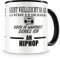 Samunshi® Ich denke an Hip Hop Tasse Kaffeetasse Teetasse Kaffeepott Kaffeebecher Becher